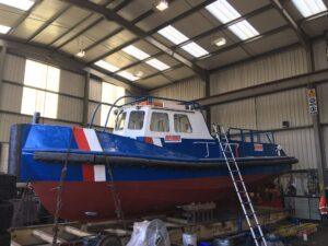 MV Ross Point refurbishment project undertaken by Hickman Engineering near completion
