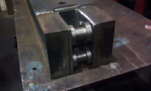 Grimsby Fish Dock - Lock gates components - Shown prior to being primed and painted
