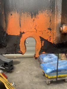 Reachstacker Repair in progress by Hickman Engineering