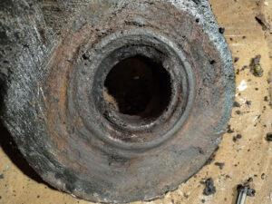 Some of the parts of the road access bridge showed signs of damage and were in need of repair - Hickman Engineering