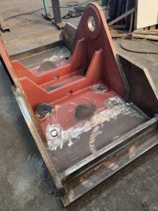 The part that was repaired as part of the Lock Establishment project