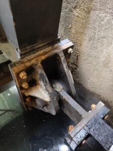 Mechanisms within the road access bridge in need of repair and maintenance - Hickman Engineering