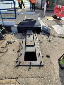 Special adaptations to lift a road access bridge - Hickman Engineering