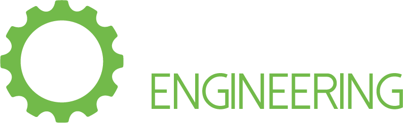 Hickman Logo White - Green