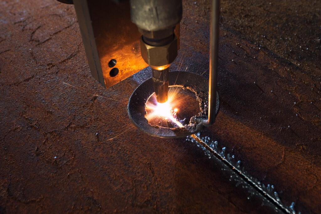 Plasma Laser CNC when thermal lance is not the answer