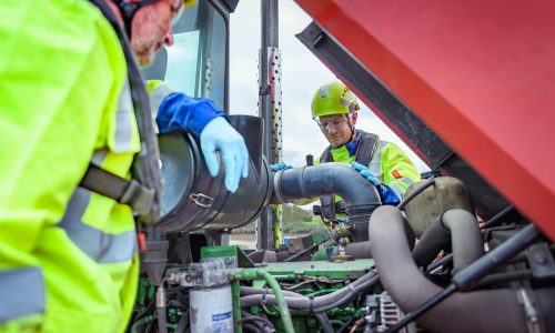 Hickman Engineering repairing heavy plant machinery